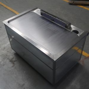 Stainless Steel 304 Teppanyaki Grill Table Restaurant Kitchen Equipment