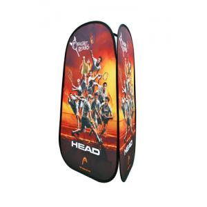 China Promotional Custom Pop Up Banners For Trade Shows 52 W X 83.5 H Size supplier