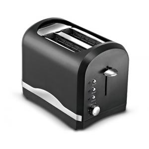 Plastic Stainless Steel Black 2 Slice Small Toaster OEM ODM