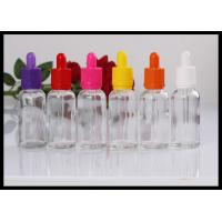 China 30ml Glass Dropper Bottles Liquid Flavoring Bottle Essentail Oil Bottle on sale