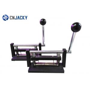Small Card Making Auxiliary Equipment Positioning Hole Punch For Plastic Cards
