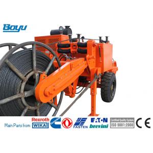 China Orange 129kw 173hp Overhead Line Stringing Equipment Hydraulic Cable Puller supplier