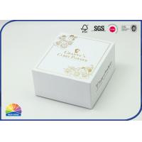 China Separate Lid Pendant Package Paper Cardboard Square Box 4c Print on sale