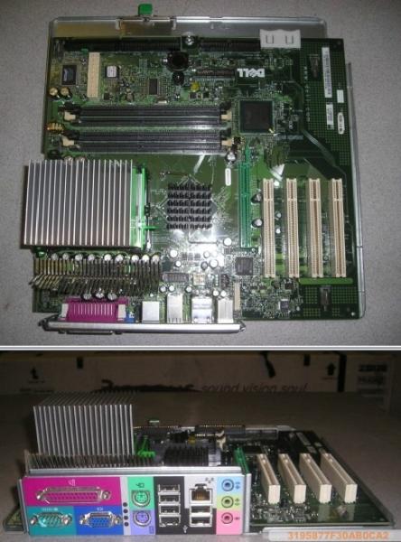 DDR SDRAM DIMM DellのデスクトップのマザーボードH1290 FG015