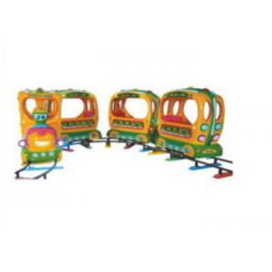 China Complete Safe Big Size Kids Ride On Train With Track 7-10 Years Using Life supplier
