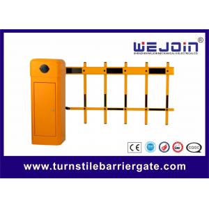 Long Arm Boom Parking Barrier Gate , Tubular Barrier Gates 1s 1.8s 3s 6s