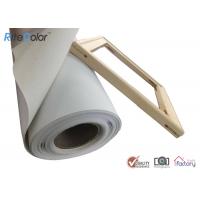 China Inkjet Canvas Rolls, Waterproof Matte Polyester Canvas Roll 260gsm for Pigment Inks on sale