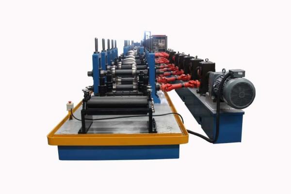 High Precision ERW Pipe Mill Carbon Steel Pipe Making Machine 1 Year Warranty