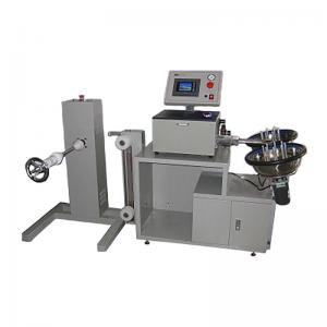 China Automatic Fiber Optic Cable Cutting Machine FTTH Drop Wire Optical Cable Cutting supplier