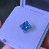 China 1.2CT Azul intenso de lujo VS2 2EX CVD de laboratorio de diamante de corte de princesa wholesale