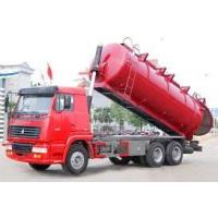 China 12M3 Sewage Suction Truck 6X4, 10 wheel garabe collection truck,toilet rubish sucktion , sewage collector on sale