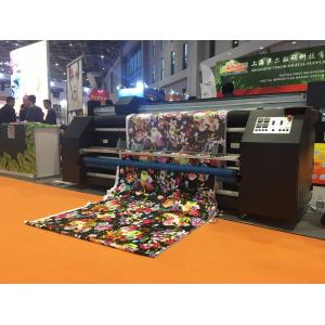 China Continuously Digital Printing Machine / Large Format Inkjet Printer For Fabric supplier