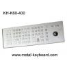 China Custom Rugged Industrial Kiosk Keyboard with Trackball 60 Keys Water Resistant wholesale