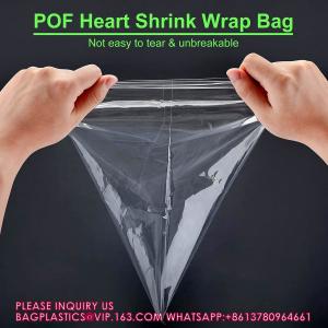 Sustainable Heat Shrink Wrap Bags POF Heat Shrink Wrap For Homemade DIY Packaging Soap Candle Bath