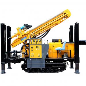 China HIGH EFFICIENCY 200 METERS WATER WELL ROTARY DRILLING RIG FOR SALE supplier