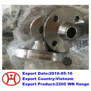 China ASTM A182 F60 2205 S32205  WN SO Blind flange forging disc ring supplier