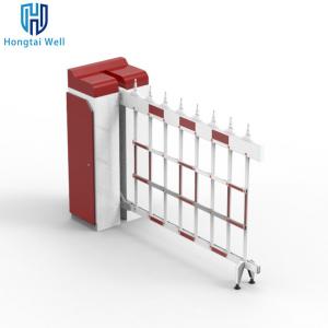 Electronic RFID Car Parking Barrier Gate Road Crash Barrier With LPR System