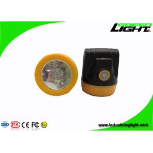 China 143lum Cordless Cap Lamp Matte Surface IP68 Waterproof For Underground Mining Jobs wholesale
