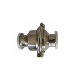 Durable 3A A270 Sanitary Non Return Valve / Ball Check Valve Stainless Steel