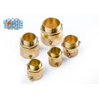 China Brass Flexible Metal Conduit Fittings Long Short Type Male Hexagon Bush on sale