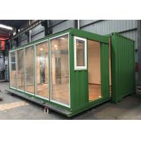 China Double Room EU 20 HC Expandable Shipping Container House on sale
