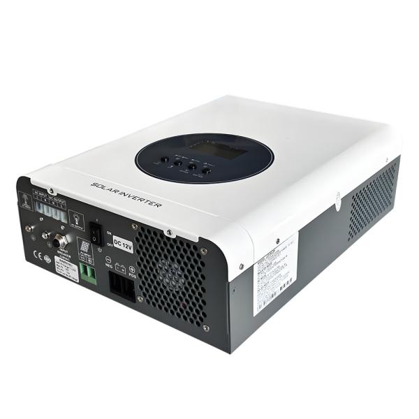 Inversor solar híbrido de 12 VDC con controlador de carga Mppt y frecuencia de 50 Hz o 60 Hz ± 1%