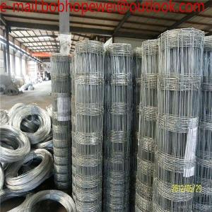 China (12/150/30/100)Hot Dipped Galvanized Fixed Knot Cattle Fence/buiding filed fence/black fence farm/stock fencing supplier supplier