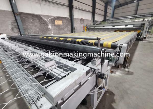 PLC Control System Automatic Wrapped Edge Gabion Machine Edge Wrapping Machine