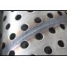 Cold Galvanized Generally Spiral Perforated Tube Easy To Transport And Handle