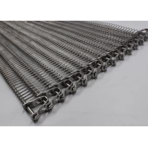 Weave 201 Stainless Steel Chain Mesh Conveyor Belt Blanching Vegetables