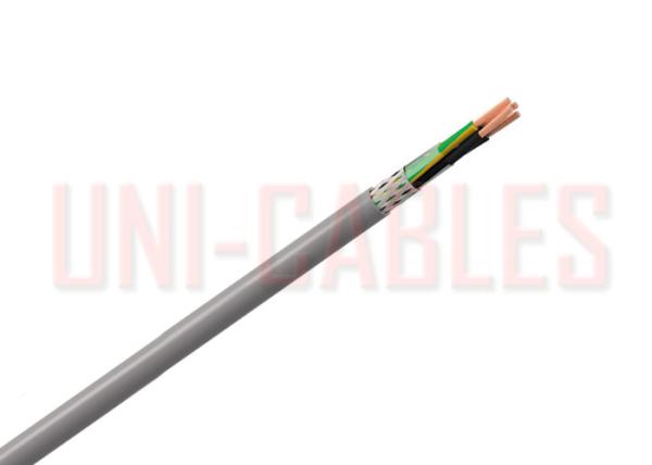 LSZH IEC 60754 CY Shielded Flexible Control Cable Halogen Free 300 500V