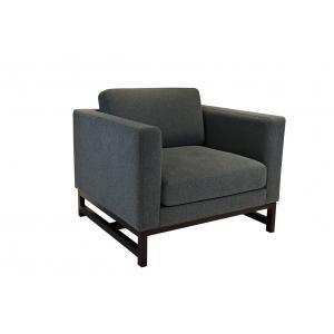 Modern Lobby Lounge Furniture Metal Frame Single Sofa Armchair