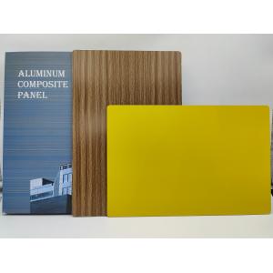 China Exterior de la hoja ACP 6.0mm Panel de superficie cepillada 0.4mm capa de aluminio para revestimiento de pared wholesale