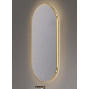 Aluminum Frame Round LED Illuminated Bathroom Mirrors Waterproof