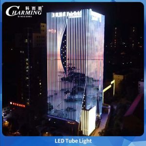 China Tube lumineux LED RGBW basse consommation U30 avec contrôle DMX pour projets d'éclairage extérieur supplier