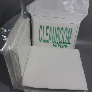 China Class 100 6inch Two Layer Cleanroom Wipes Polyester Wipes For Cleaning LCD Screen supplier
