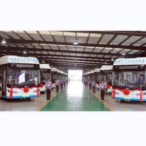 China 10.5m 27 Seats Electric Hydrogen Fuel Cell Bus LHD Zero Emission supplier
