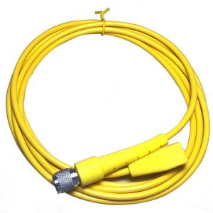 China Yellow Trimble Gps Antenna Extension Cable , Tnc To Tnc Cable 2m 3m 10m supplier