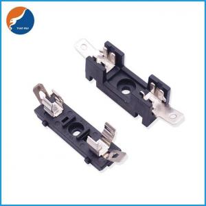 China Copper Alloy PCB Holder Fuse Block Used For 6.35x31.8mm Glass Ceramic Fuses supplier