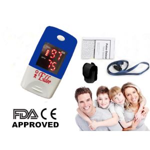 China Impulsion noire Rate Blood Oxygen Monitor de l'oxymètre SPO2 d'impulsion de bout du doigt d'écran du couleur OLED des liquidations CMS50L supplier