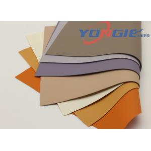 Soft Breathable Yongle Pvc Leather Fabric Pvc Vinyl Leather For Car Neck Pillow