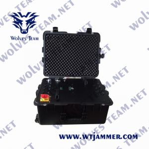 China DDS Full Bands Walky-Talky TETRA 800w Vehicle Gps Jammer 1000m supplier
