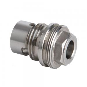 RoHS Certified OEM CNC Machining Stainless Steel Pipe Part for Precision Applications