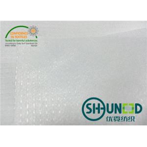 China Silicon Non Woven Interlining 50% Polyester Fused Fabric For Embroidery supplier