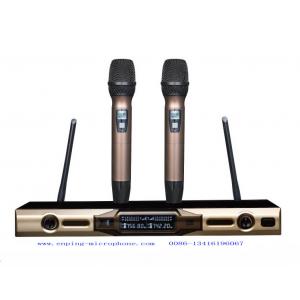 China X10 fixed frequency wireless microphone system UHF Dual channel rack mountable very low price supplier