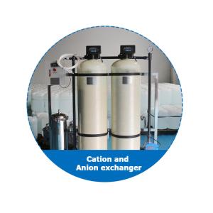 China Ion Exchanger CA CationAN Anion Exchange Equipment 3T Compound Bed Anion Column supplier