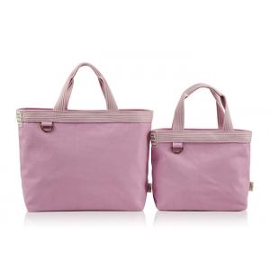 China Promotional Canvas Tote Bags SGS  Washable Cotton Material 2 Sets Of Bags supplier