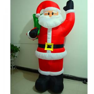 Christmas inflatable santa claus, christmas decoration led inflatable santa claus, santa yard outdoor decoration