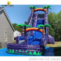 China Giant Inflatable Water Slide For Adult Outdoor Kids Entertainment Water slide on sale
