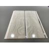 High Strength Peanut Pattern Groove Shaped PVC Wood Panels 250 × 7mm